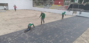 Creación de cancha de futbol 7